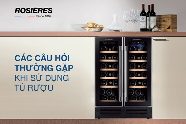 Cần chú ý đến độ ẩm trong tủ rượu vang để giữ được hương vị rượu một cách tốt nhất