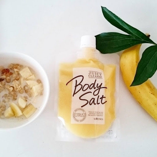 Muối tắm UTENA body salt Nhật Bản 300g (5 loại) hương Cam