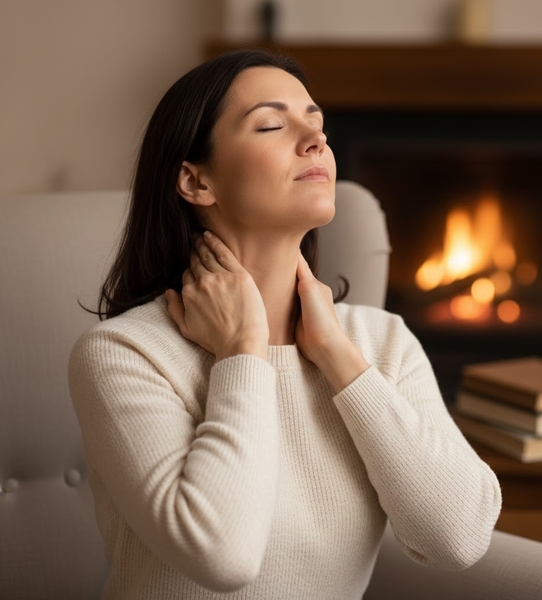  Xoa bóp – bấm huyệt cổ vai gáy giúp cơ bắp được thả lỏng, giảm nhức mỏi