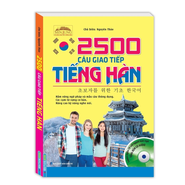 [Mã BMLT35 giảm đến 35K] Sách - 2500 câu giao tiếp tiếng Hàn - Minh Thắng