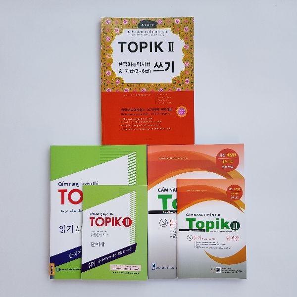 [Sách màu] Cẩm nang luyện thi Topik II Nghe-Đọc-Viết