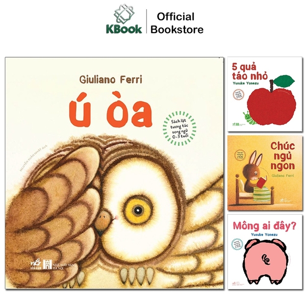 Sách -  Sách Lật Tương Tác Song Ngữ 0 - 3 Tuổi ( 5 Chủ Đề)