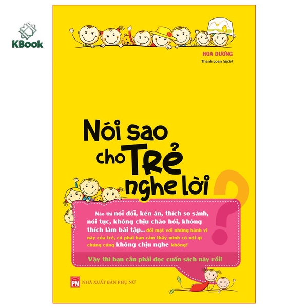 [Mã BMLT35 giảm đến 35K] Sách - Nói sao cho trẻ nghe lời