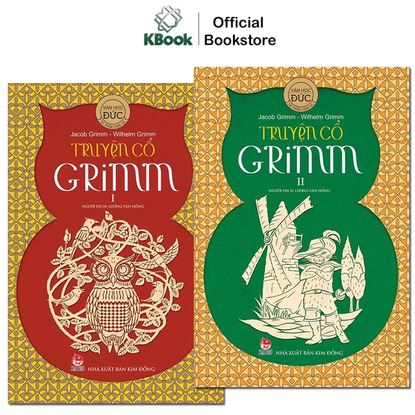 Sách - Truyện cổ Grimm (Kim Đồng - 4 tập, lẻ cuốn tùy chọn)