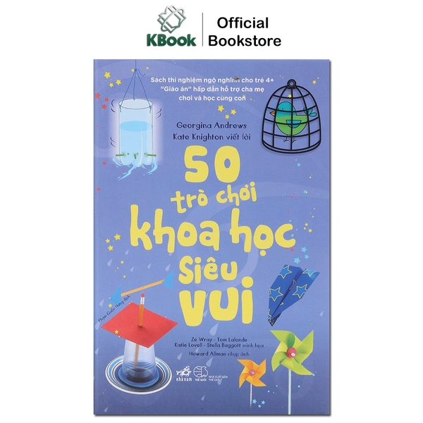 [Mã BMLT35 giảm đến 35K] Sách - 50 Trò Chơi Khoa Học Siêu Vui (Nhã Nam)