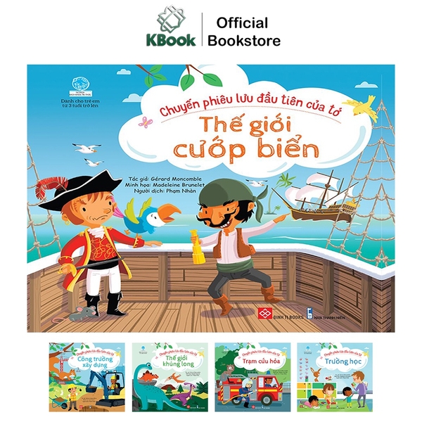 [Mã BMLT35 giảm đến 35K] Sách - Chuyến phiêu lưu đầu tiên của tớ (5 tập, lẻ cuốn tùy chọn)