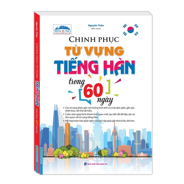 [Mã BMLT35 giảm đến 35K] Sách - Chinh phục từ vựng tiếng Hàn trong 60 ngày - Minh Thắng