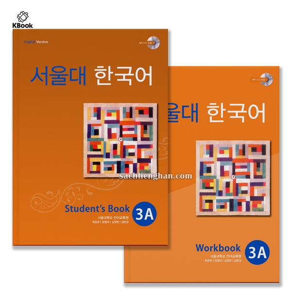 [Bản Màu] Combo (SGK+SBT) Giáo Trình Tiếng Hàn Seoul 3A - 서울대 한국어 3A