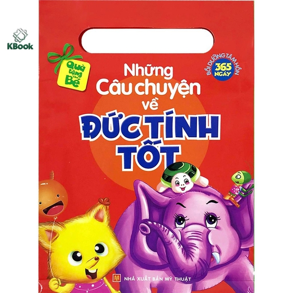 [Mã BMLT30 giảm đến 30K đơn 99K] Sách - 365 ngày bồi dưỡng tâm hồn - Những câu chuyện về đức tính tốt (túi)