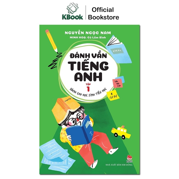 Sách - Đánh vần tiếng Anh - Dành cho học sinh tiểu học (Lớp 1-5, Kim Đồng)