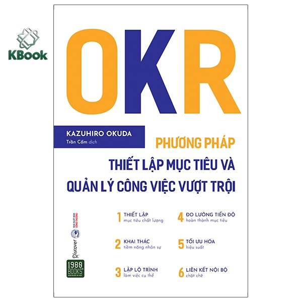 [Mã BMLT35 giảm đến 35K] Sách - OKR - Phương Pháp Thiết Lập Mục Tiêu Và Quản Lý Công Việc Vượt Trội - 1980Books