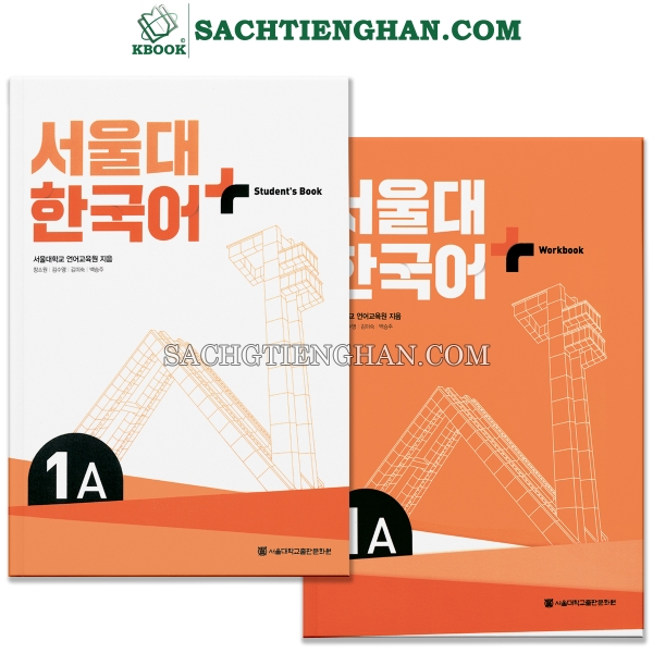 [Bản Màu] Combo (SGK+SBT) Giáo trình Tiếng Hàn Seoul Plus 1A+ - 서울대 한국어 플러스 1A