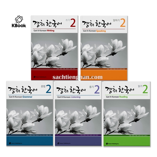 Combo Kyung Hee 2 (nghe, nói, đọc, viết, ngữ pháp)