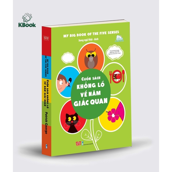 [Mã BMLT35 giảm đến 35K] Sách - My big book of the five senses - Cuốn sách khổng lồ về năm giác quan