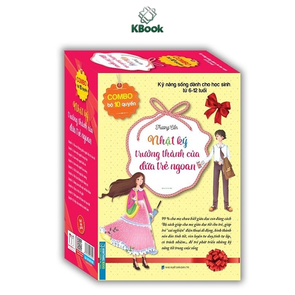 Sách - Nhật ký trưởng thành của đứa trẻ ngoan (hộp 10 cuốn)