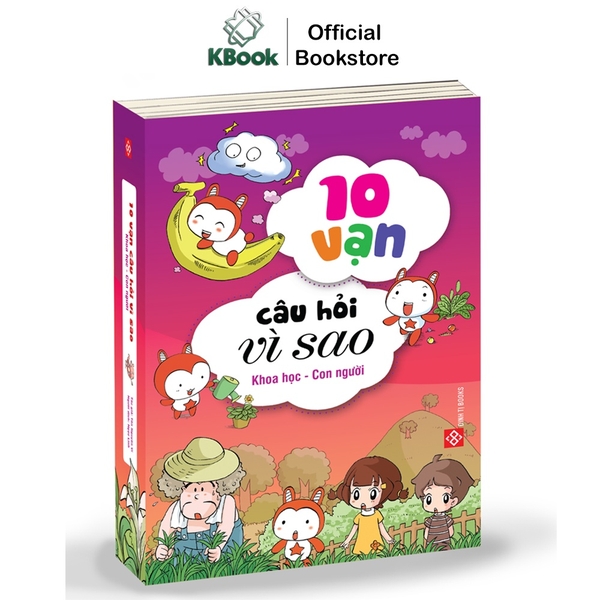 [Mã BMLT35 giảm đến 35K] Sách - Combo 2 - 10 VẠN CÂU HỎI VÌ SAO - KHOA HỌC - CON NGƯỜI (5 tập có vỏ bọc)