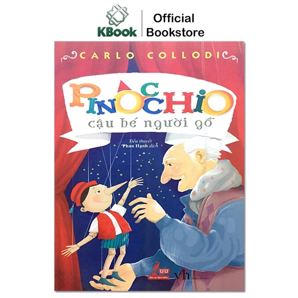 [Mã BMLT35 giảm đến 35K] Sách - Pinocchio cậu bé người gỗ (Đinh Tị)