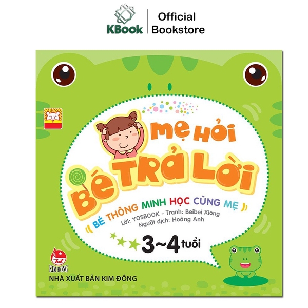Sách - Mẹ hỏi bé trả lời (Kim Đồng - 4 chủ đề, lẻ cuốn tùy chọn)