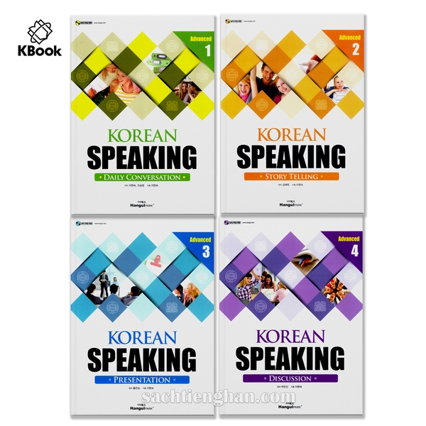 [Bản Màu] Bộ Luyện nói tiếng Hàn cao cấp - Korean Speaking Advanced - Siêu hay
