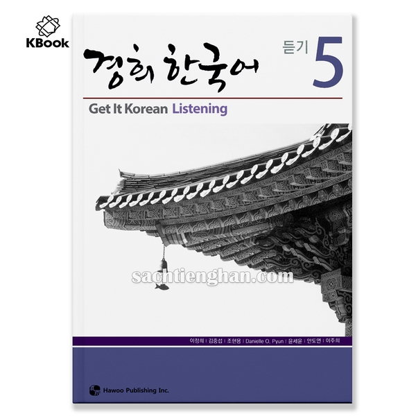 [Bản Màu] Giáo Trình Kyung Hee Listening - Tập 5 - 경희 한국어 듣기 5