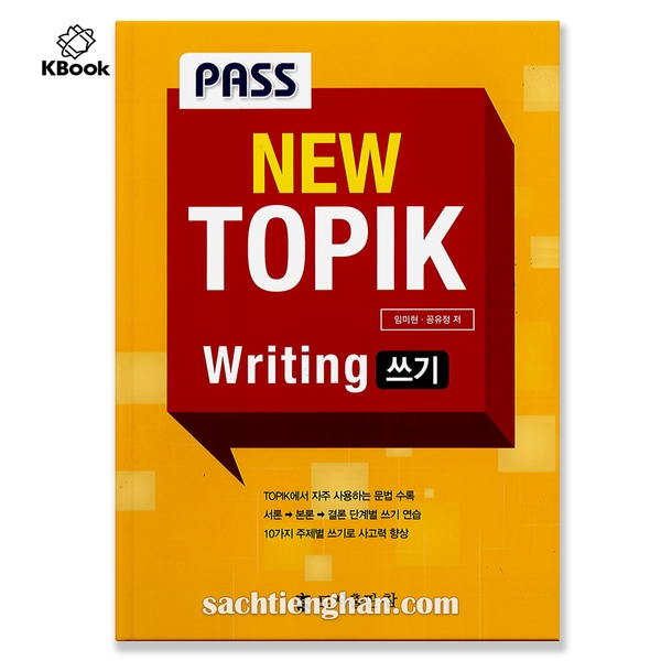 [Bản Màu Cao Cấp] Luyện viết topik 2 - Pass New Topik Writing