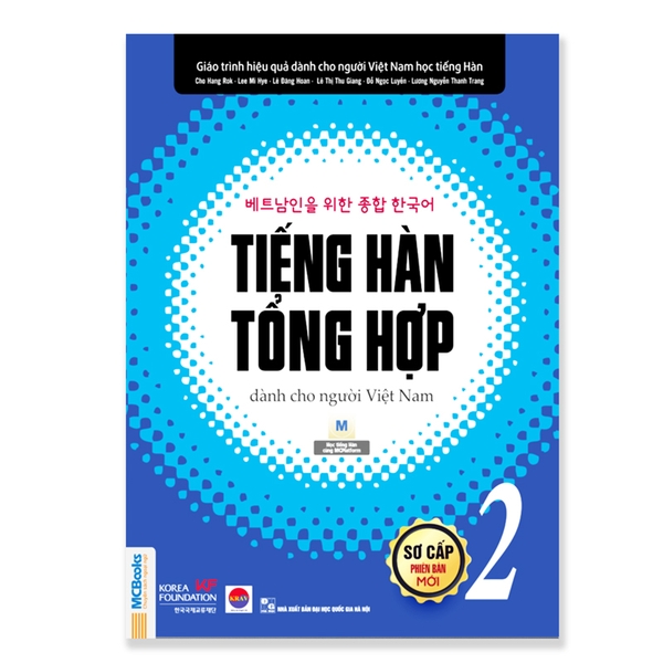 [Bản Đen Trắng] SGK Giáo Trình Tiếng Hàn Tổng Hợp Dành Cho Người Việt Nam - Sơ Cấp 2
