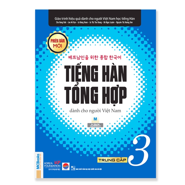 [Bản Đen Trắng] SGK Giáo Trình Tiếng Hàn Tổng Hợp Dành Cho Người Việt Nam - Trung Cấp 3
