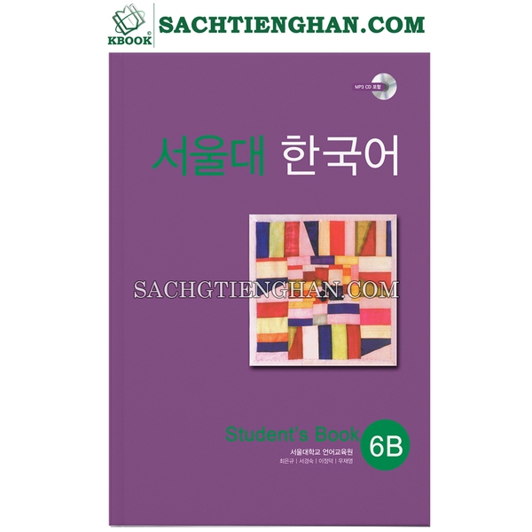 [BẢN MÀU] SGK Giáo Trình Tiếng Hàn Seoul 6B - 서울대 한국어 6B Student's Book
