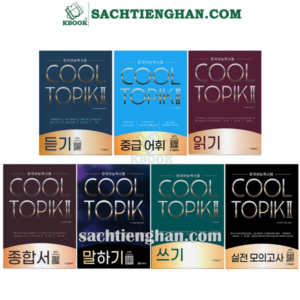 [Bản Màu] Combo  Full 7 cuốn Cool Topik