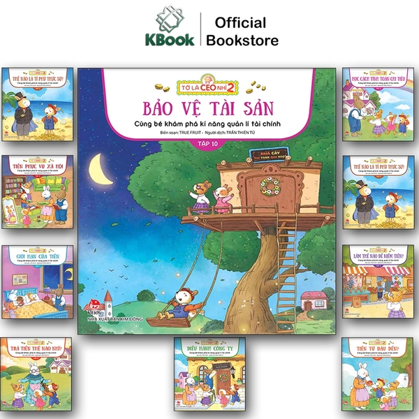 Sách - Tớ là CEO nhí 2 (Tập 1 -10) - Kim Đồng