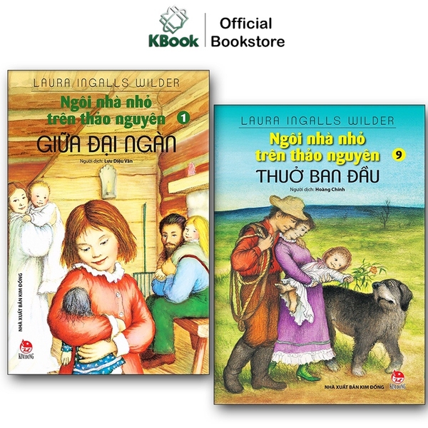 Sách - Ngôi nhà nhỏ trên thảo nguyên - Tái Bản (Tập 1 - 9) - Kim Đồng