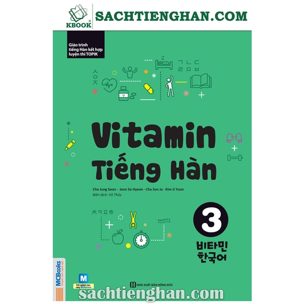 Giáo Trình Vitamin Tiếng Hàn - Tập 3 - MCBooks