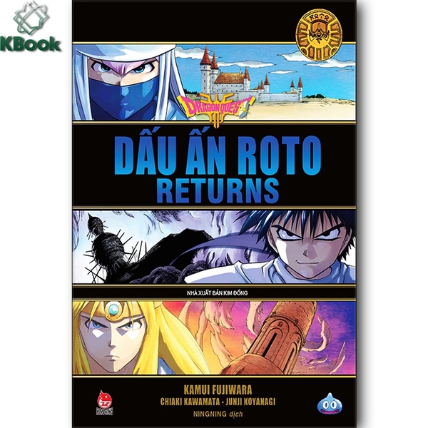 Sách - Dragon Quest - Dấu Ấn Roto Returns - Tặng Kèm Bookmark PVC (NXB Kim Đồng)