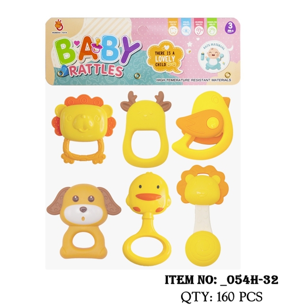 _054H-32  TÚI LẮC TREO NÔI 6C ĐỦ MẪU