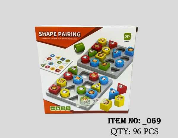 _069  HỘP XẾP HÌNH HỌC THÚ ĐỦ MẪU