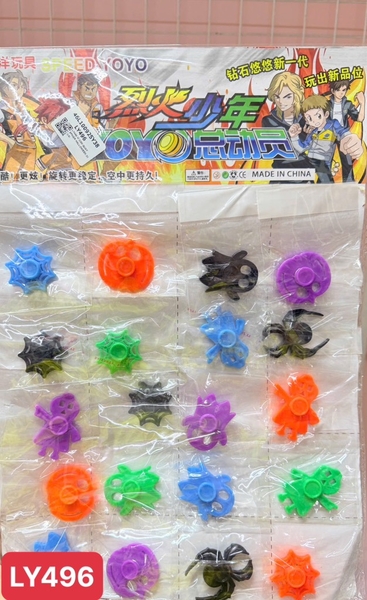 LY496 VỈ CON QUAY SPINER HALLOWEEN 20 CÁI
