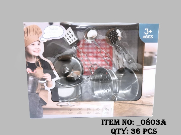 _0803A  HỘP BẾP INOX (NỒI, XỬNG HẤP)