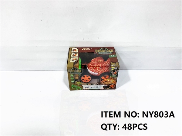 NY803A  HỘP XE KHỦNG LONG ĐIỀU KHIỂN LỘN, CÓ SẠC   NY803-A