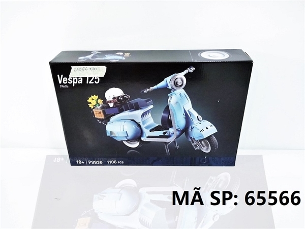 65566 HỘP LOGO RÁP XE VESPA 125 1106 MIẾNG P9936