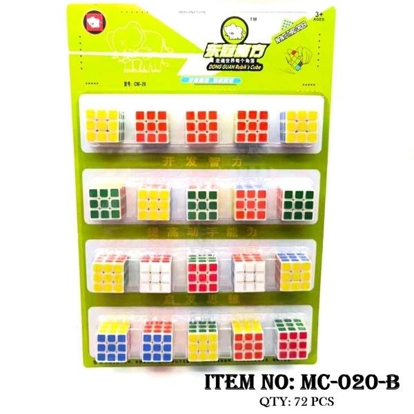 MC-020-B  VỈ 20C RUBIC 3x3x3 MINI (3x3 cm)