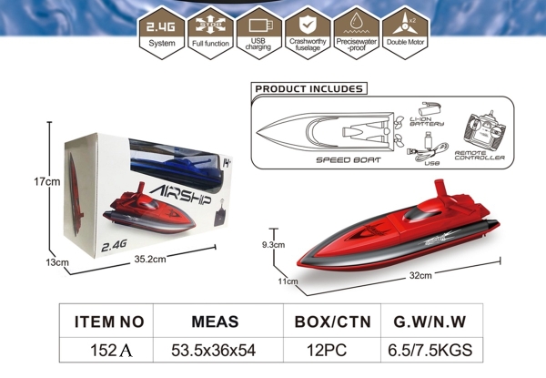 152A  HỘP TÀU ĐIỀU KHIỂN (CANO) CÓ SẠC