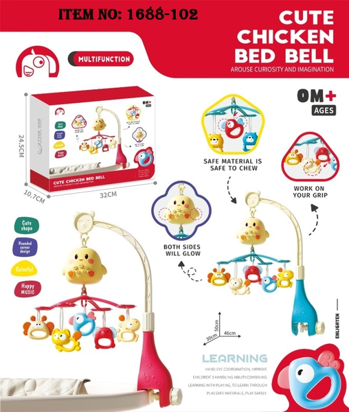 1688-102  HỘP LẮC TREO NÔI PIN