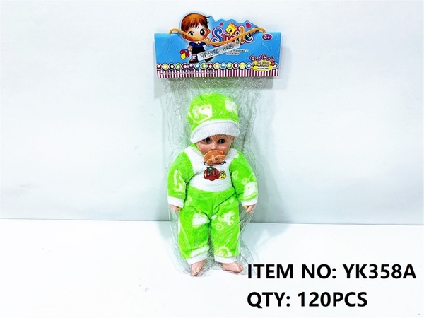 YK358A  TÚI BÉ (BABY) PIN NGẬM NÚM VÚ (PE)   K358, HK358