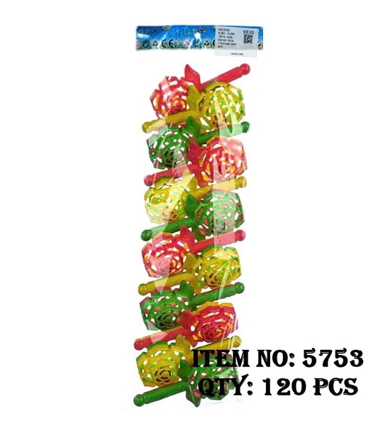 5753  TÚI LẮC BÔNG HOA HỒNG 12C