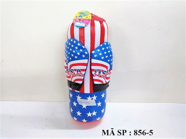 856-5  LƯỚI ĐẤM BỐC BOXING USA + BAO TAY
