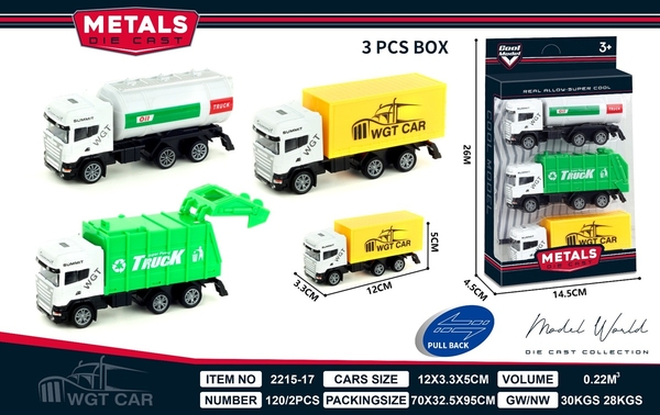 2215-17  HỘP XE CÔNG TRÌNH TRỚN 3C ĐỦ MẪU