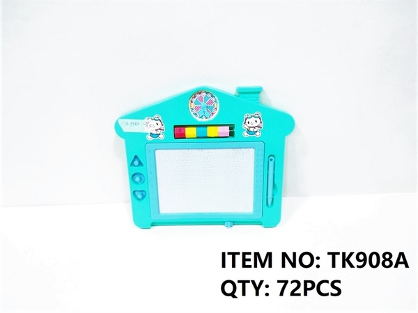 TK908A  TÚI BẢNG XÓA NHÀ + BẢNG TÍNH SỐ + ĐỒNG HỒ + VIẾT (OPP)