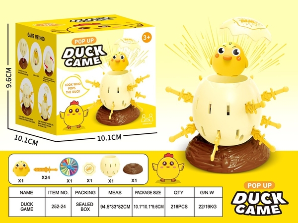 252-24  HỘP TRÒ CHƠI ĐÂM VỊT