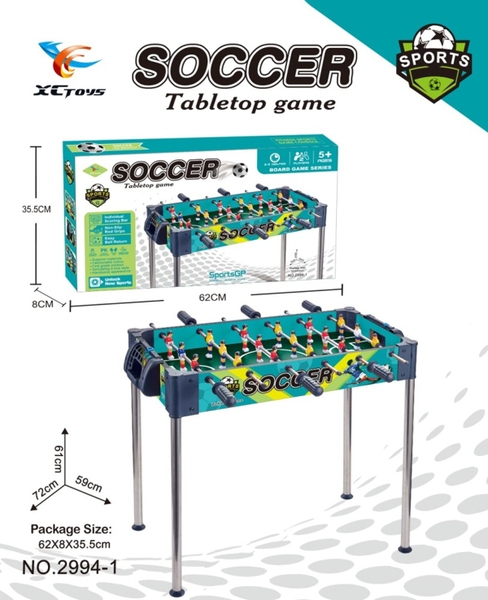 2994-1  HỘP BÀN BANH GỖ 6 TAY CẦM CÓ CHÂN