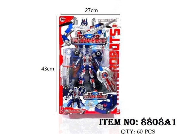 8808A1  VỈ RÁP ROBO BIẾN HÌNH XE CONTAINER